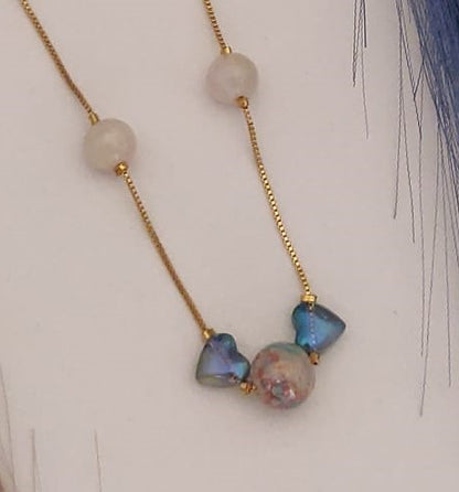 Western Style Necklace with Small Heart