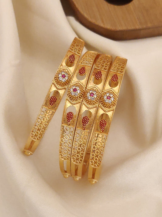 Fancy Bangle with White Diamond